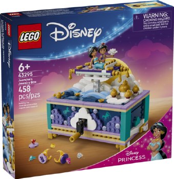 LEGO DISNEY #43295 JASMINE'S JEWELRY BOX