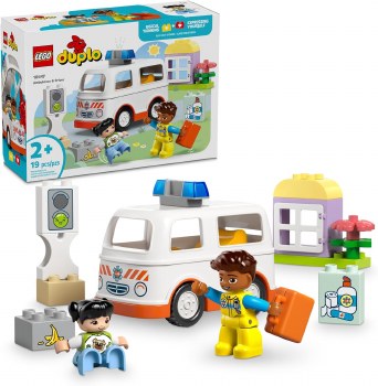 LEGO DUPLO #10447 AMBULANCE &amp; DRIVER