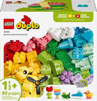 LEGO DUPLO #10479 COLORFUL CREATIVE BOX
