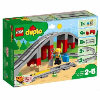 LEGO #10872 DUPLO TRAIN BRIDGE &amp; TRACKS