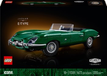 LEGO ICONS #11381 JAGUAR E-TYPE V39
