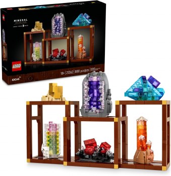 LEGO IDEAS #21362 MINERAL COLLECTION