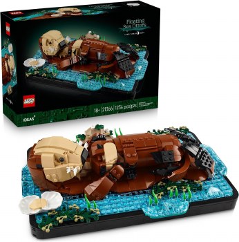 LEGO IDEAS #21366 FLOATING SEA OTTERS
