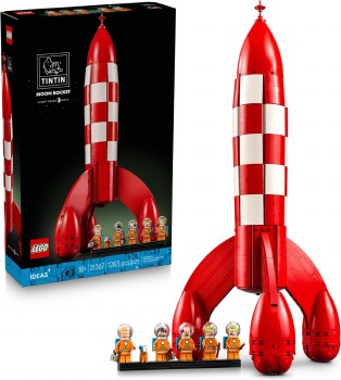 LEGO IDEAS #21367 TINTIN MOON ROCKET