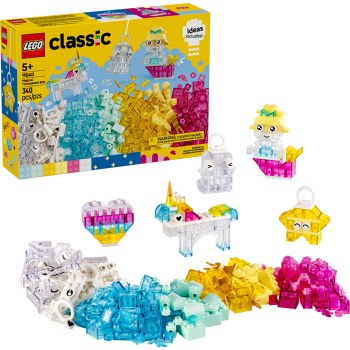 LEGO CLASSIC #11040 MAGIC TRANSPARENT BX