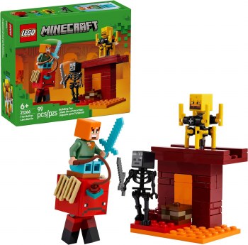 LEGO MINECRAFT #21266 NETHER LAVA BATTLE