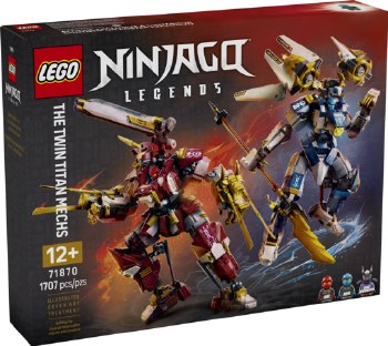 LEGO NINJAGO #71870 TWIN TITAN MECHS