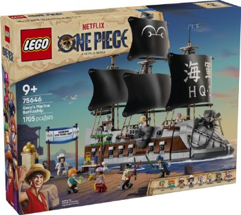 LEGO ONE PIECE #75646 GARP'S BATTLESHIP
