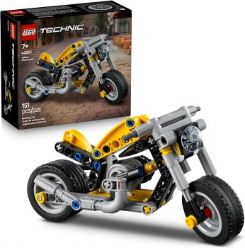 LEGO TECHNIC #42225 YELLOW MOTORCYCLE