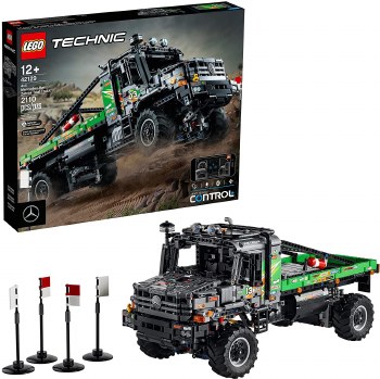 LEGO TECHNIC 4X4 MERCEDES ZETROS TRUCK