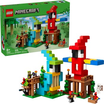 LEGO MIINECRAFT #21282 PARROT HOUSES