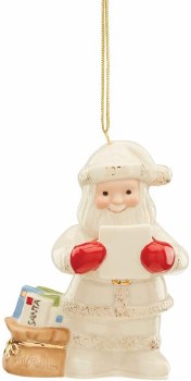 LENOX 2020 LETTERS TO SANTA ORNAMENT