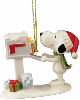 LENOX 2020 ORN SNOOPY'S LETTER TO SANTA