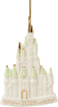 LENOX 2026 ORN CINDERELLA CASTLE PORC