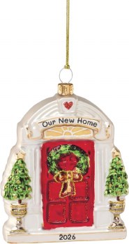 LENOX 2026 ORNAMENT NEW HOME BLOWN GLASS