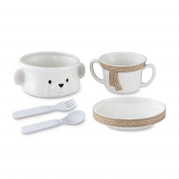 LENOX BABY BEAR STACKING FEED SET