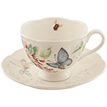 LENOX BUTTERFLY MDW CUP/SAUCER BL B'FLY