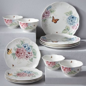 LENOX BUTTERFLY MDW HYDRANGEA 12PC SET