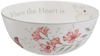 LENOX BUTTERFLY MDW SENTIMENT BOWL