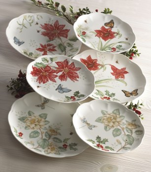 LENOX BUTTERFLY MEADOW 18PC HOLIDAY SET