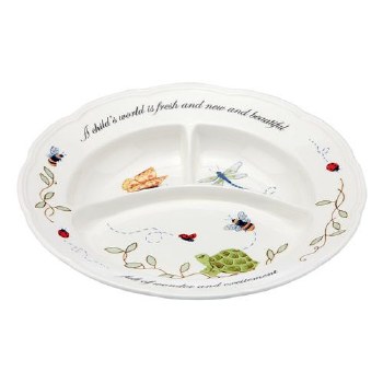 LENOX BUTTERFLY MEADOW BABY DIV DISH