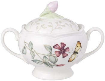 LENOX BUTTERFLY MEADOW SUGAR BOWL