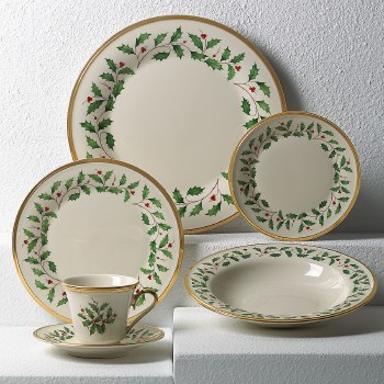 LENOX HOLIDAY 5 PC PLACE SETTING