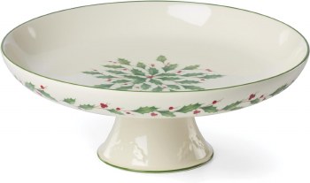LENOX HOLIDAY PEDESTAL SERVER