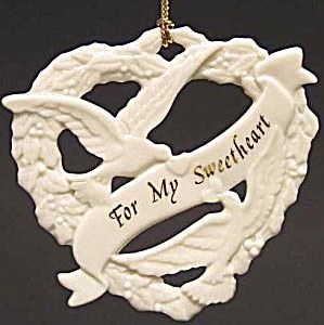 LENOX ORNAMENT FOR MY SWEETHEART