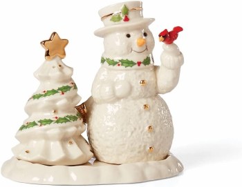 LENOX SNOWMAN SALT &amp; PEPPER