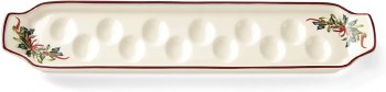 LENOX WINTER GREETINGS DEVILED EGG TRAY