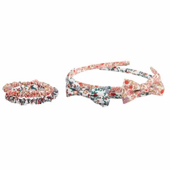LIBERTY HEADBAND W/SCRUNCHIE
