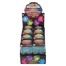 LIGHT UP SQUEEZE DIAMOND SQUISHY