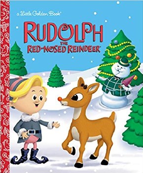 LITTLE GOLDEN BOOK RUDOLPH REINDEER
