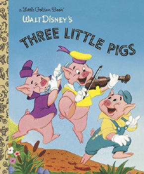 LITTLE GOLDEN BOOK THREE LITTLE PIGS