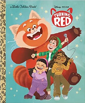 LITTLE GOLDEN BOOK TURNING RED