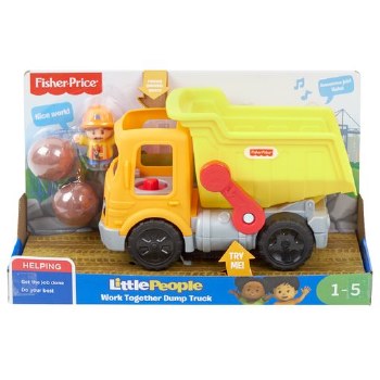 LITTLE PEOPLE WORK TOGETHER DUMP TRUCK