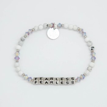 LWP CREAMPUFF SILVER BRACELET FEARLESS