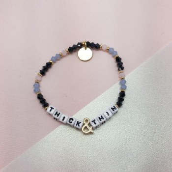 LWP GOOD VIBES BRACELET THICK &amp; THIN