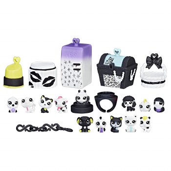 LITTLEST PET SHOP BLACK &amp; WHITE SET