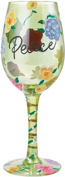 LOLITA WINE GLASS PEACE