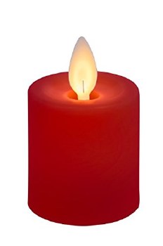 LUXURY LITE RED LED VOTIVE CANDLE