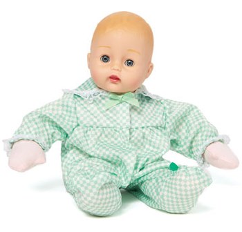 MADAME ALEXANDER MINT CHECK HUGGUMS