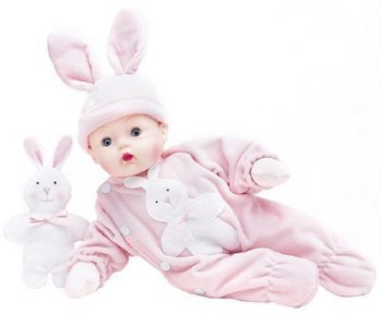 MADAME ALEXANDER PINK BUNNY HUGGUMS
