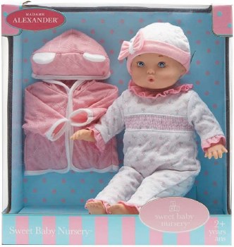 MADAME ALEXANDER SWEET BABY BOWS &amp; BEARS