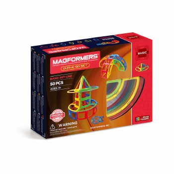 MAGFORMERS CURVE 50 SET