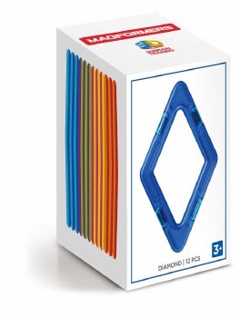 MAGFORMERS DIAMOND (12PC SET) RAINBOW