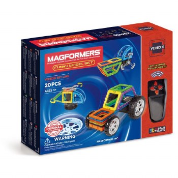 MAGFORMERS FUNNY WHEEL 20PC SET