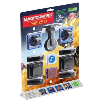 MAGFORMERS WHEEL ACCESSORY 11PC PACK SET