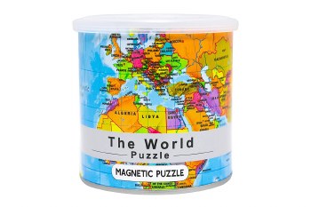 MAGNETIC PUZZLE WORLD MAP